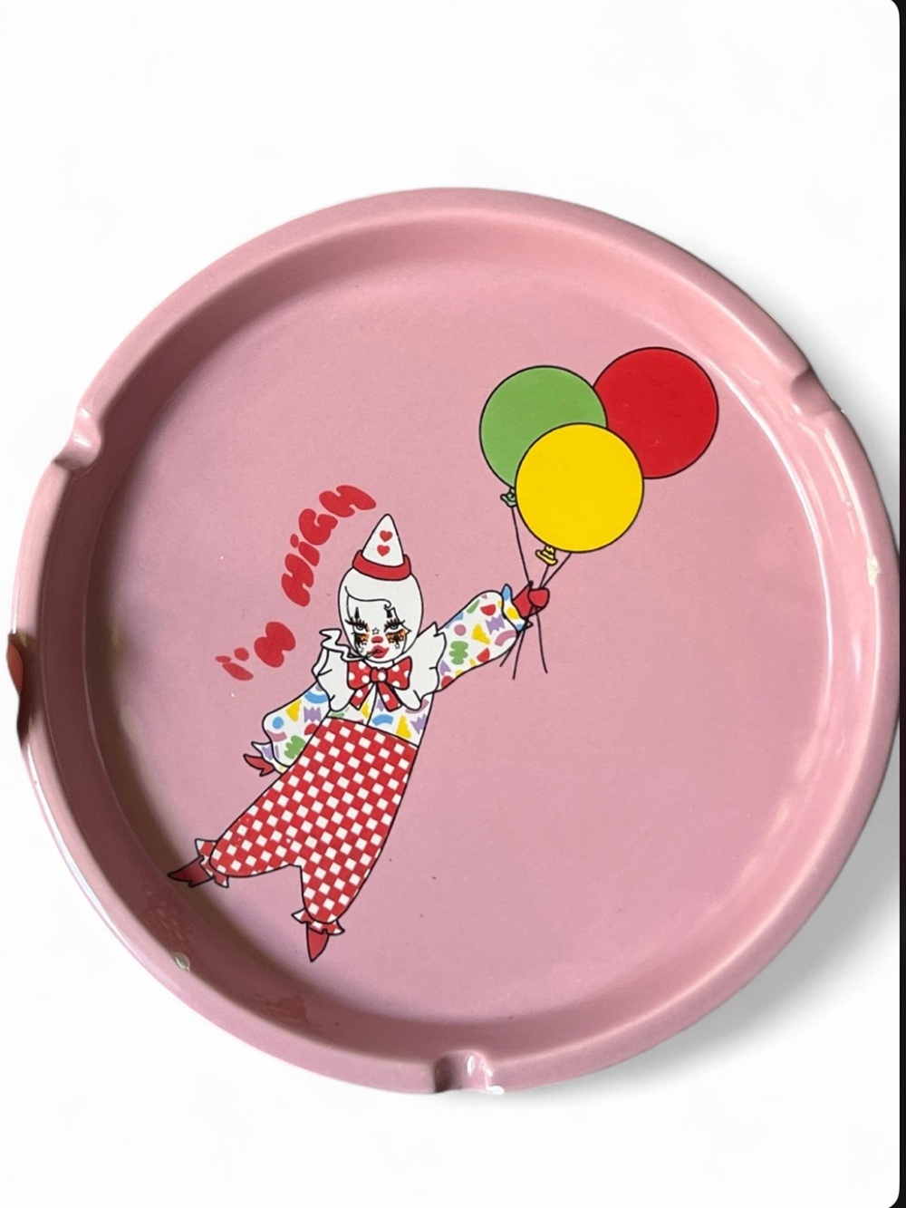 Valfre Pink Clown Balloon Tray “I’m high”